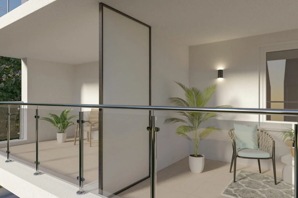 Divisorio per balcone