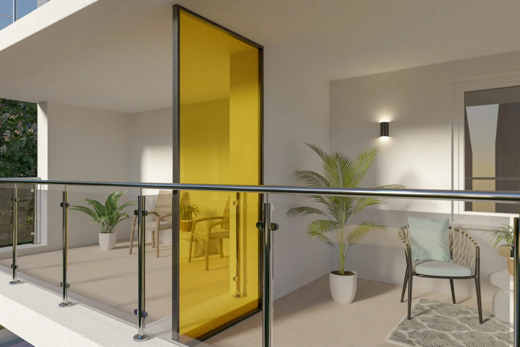 Divisorio per balcone