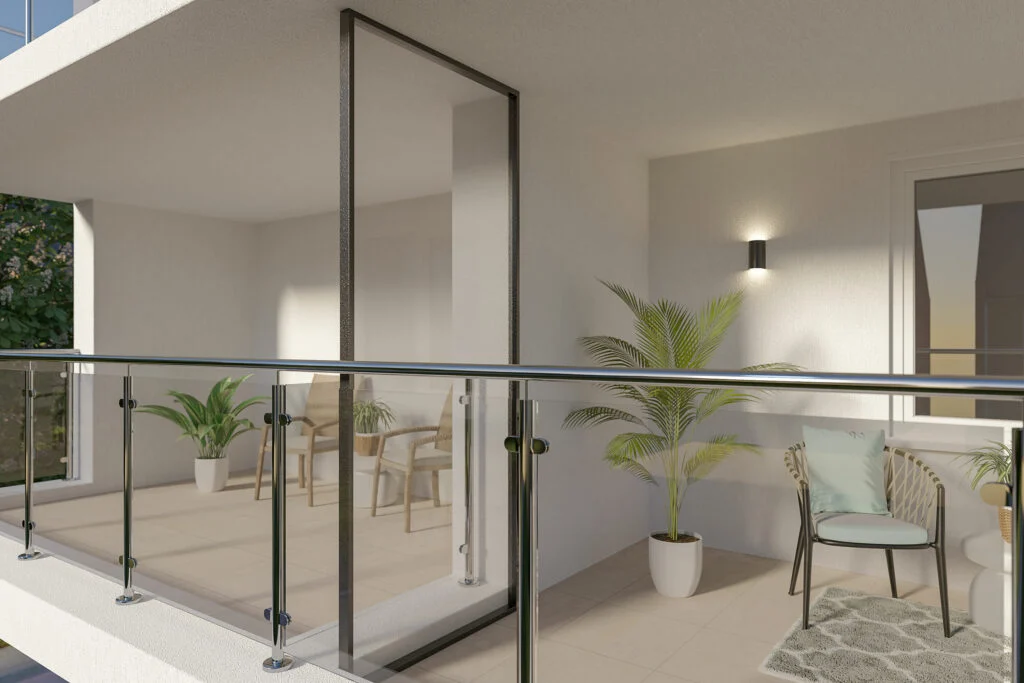 Divisorio per balcone